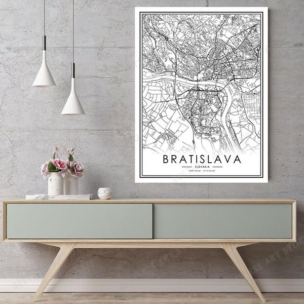 paintings modern black white bratislava city maps canvas poster print wall art pictures home decor cuadros
paintings modern black white bratislava city maps canvas poster print wall art pictures home decor cuadros