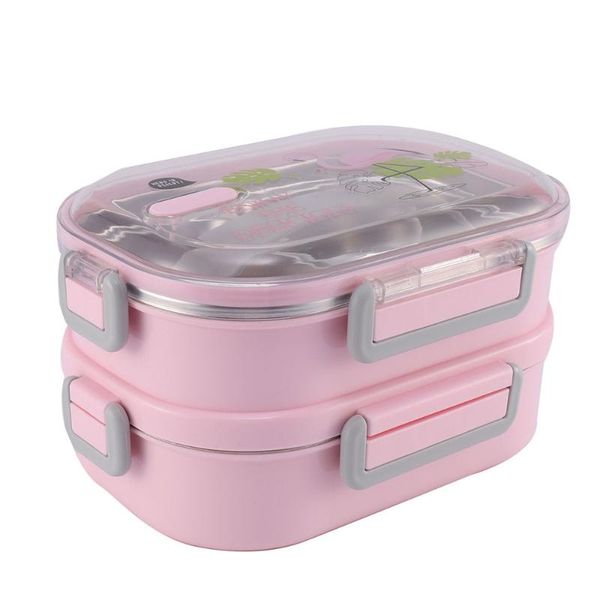 dinnerware sets 1 pc 304 stainless steel lunch box insulated bento double layer portable container for school office(pink)
dinnerware sets 1 pc 304 stainless steel lunch box insulated bento double layer portable container for school office(pink)