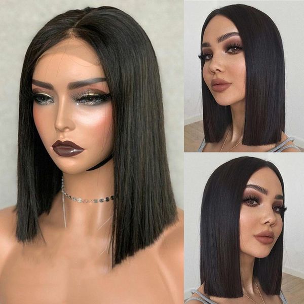 natural color short straight bob synthetic lace front wig for women with baby hair heat resistant fiber hair, Black;brown
natural color short straight bob synthetic lace front wig for women with baby hair heat resistant fiber hair, Black;brown