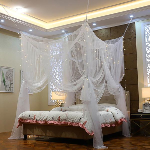 mosquito net large size bed canopy romantic four-door anti-mosquito dust proof home textiles decor bedcover curtain
mosquito net large size bed canopy romantic four-door anti-mosquito dust proof home textiles decor bedcover curtain