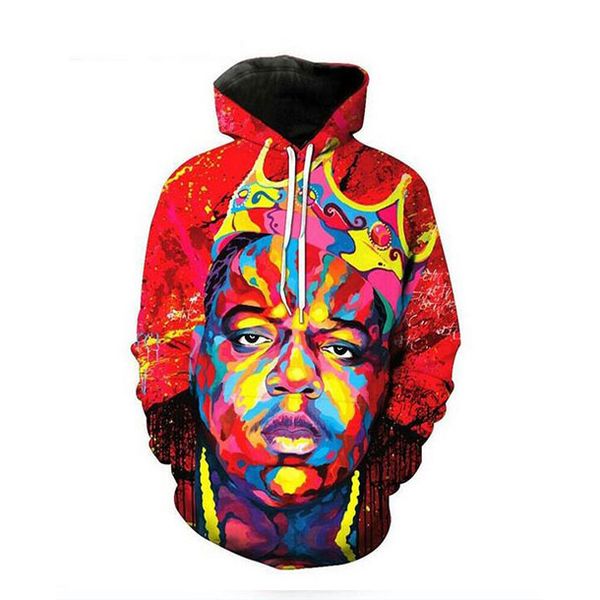 new fashion man women designer perfect harajuku style notorious b.i.g 3d print long sleeve hoodies casual sportswear kf032, Black
new fashion man women designer perfect harajuku style notorious b.i.g 3d print long sleeve hoodies casual sportswear kf032, Black