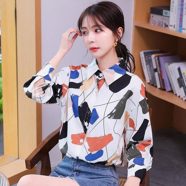 vintage chiffon shirt womens spring loose women shirts white black 8367 women's blouses &
vintage chiffon shirt womens spring loose women shirts white black 8367 women's blouses &
