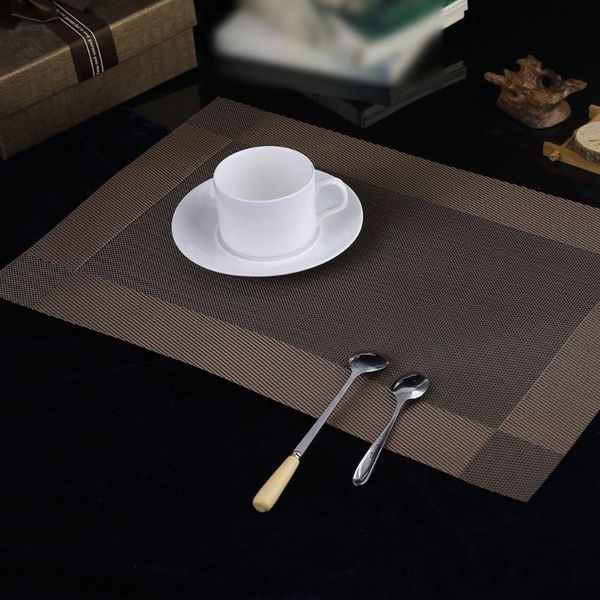 mats & pads durable pvc non-slip western food mat european style diagonal po frame insulation pad four corner placemat table desk
mats & pads durable pvc non-slip western food mat european style diagonal po frame insulation pad four corner placemat table desk