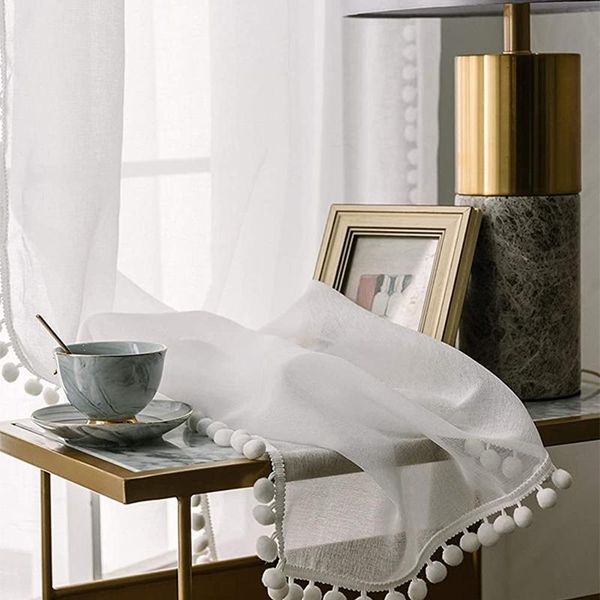 curtain & drapes curtains tulle white cotton ball lace transparent for bedroom living room girl
curtain & drapes curtains tulle white cotton ball lace transparent for bedroom living room girl