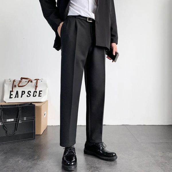 men's suits & blazers spring summer black casual pants fashion business society mens suit korean loose straight dress men m-5xl, White;black
men's suits & blazers spring summer black casual pants fashion business society mens suit korean loose straight dress men m-5xl, White;black