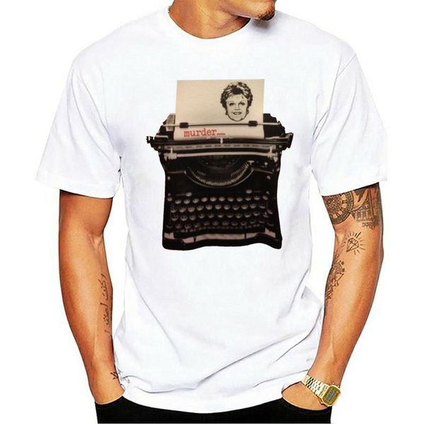 men's t-shirts murder she wrote / angela lansbury typewriter t shirt print mens short sleeve tshirt homme, White;black
men's t-shirts murder she wrote / angela lansbury typewriter t shirt print mens short sleeve tshirt homme, White;black