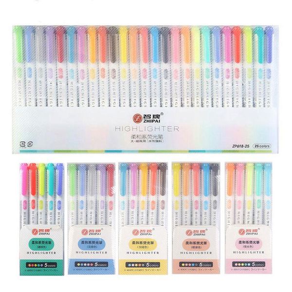 colors double head highlighter pen mildliner fluorescent highlighters art marker school&office stationery supply, Black;red
colors double head highlighter pen mildliner fluorescent highlighters art marker school&office stationery supply, Black;red