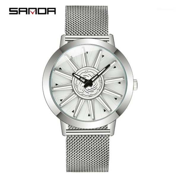 wristwatches sanda sell quartz stainless steel men watch premium movement car rim wheel shaped rotating dial relogio masculino, Slivery;brown
wristwatches sanda sell quartz stainless steel men watch premium movement car rim wheel shaped rotating dial relogio masculino, Slivery;brown