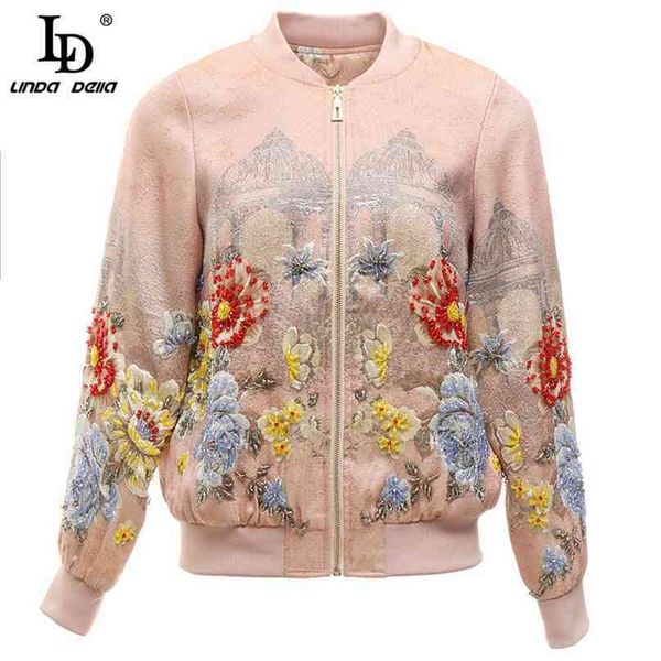 designer vintage outwear women long sleeve luxury beading crystal autumn fashion flowers jacquard jackets 210522, Black;brown
designer vintage outwear women long sleeve luxury beading crystal autumn fashion flowers jacquard jackets 210522, Black;brown