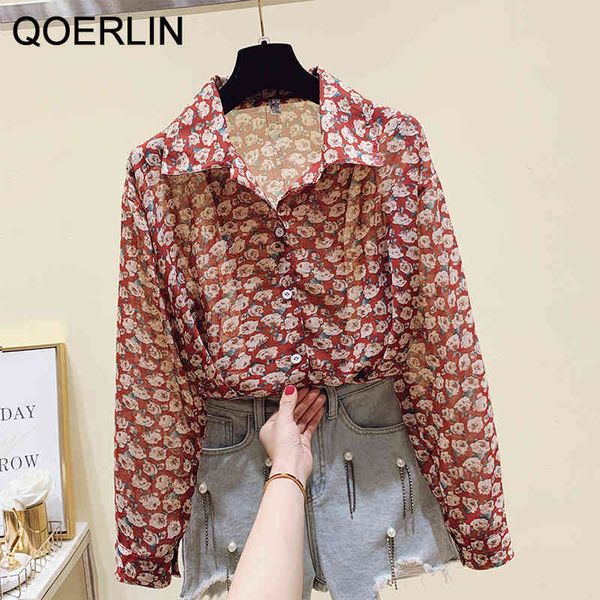 qoerlin floral blouse japan korean lapel shirt summer beach chic full sleeve single breasted button thin jacket shirts plus size 210416, White
qoerlin floral blouse japan korean lapel shirt summer beach chic full sleeve single breasted button thin jacket shirts plus size 210416, White