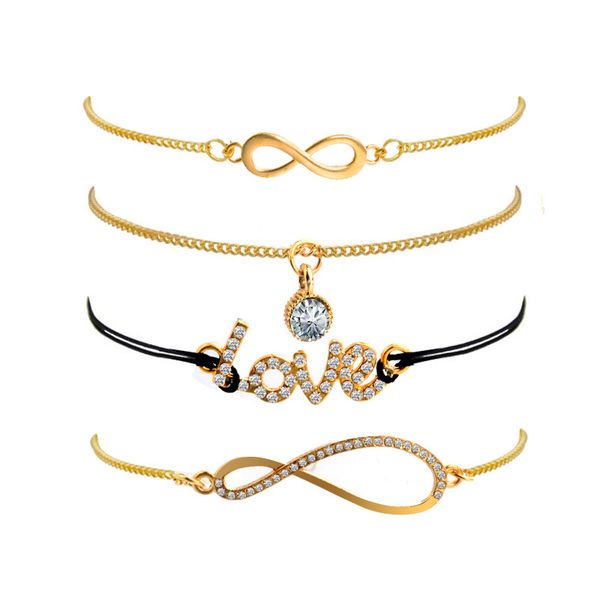 europe and the united states fashion joker sweet love hand bracelet female bracelet jewelry simple temperament jewelry, Golden;silver
europe and the united states fashion joker sweet love hand bracelet female bracelet jewelry simple temperament jewelry, Golden;silver