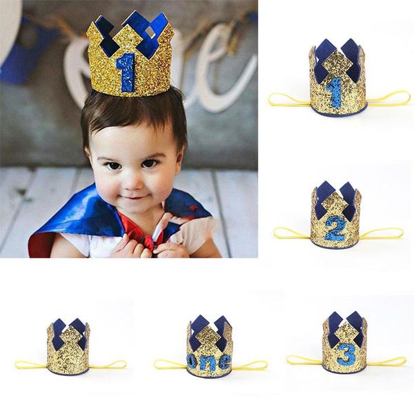 party hats 1 2 3 years old birthday hat baby shower decorative headband children's crown blue gold
party hats 1 2 3 years old birthday hat baby shower decorative headband children's crown blue gold