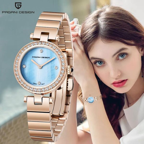 wristwatches pagani design ladies quartz watch fashion dress wrist casual waterproof relogio feminino 2021, Slivery;brown
wristwatches pagani design ladies quartz watch fashion dress wrist casual waterproof relogio feminino 2021, Slivery;brown
