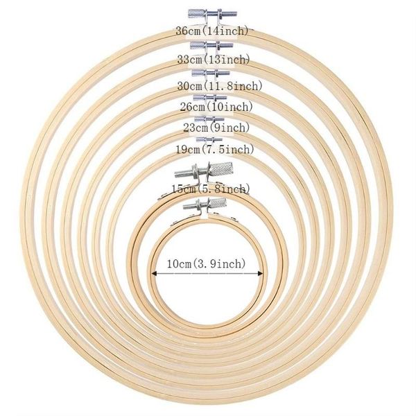 sewing notions & tools 8 pieces embroidery hoop set bamboo circle cross stitch ring 3.9 inch to 14 for and, Black
sewing notions & tools 8 pieces embroidery hoop set bamboo circle cross stitch ring 3.9 inch to 14 for and, Black