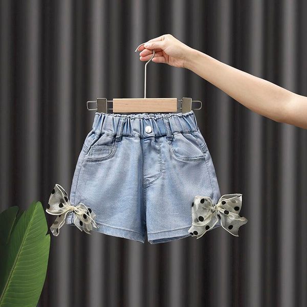 shorts girls denim summer baby jeans all-match loose and comfortable fashion bow-knot children's pants, Black
shorts girls denim summer baby jeans all-match loose and comfortable fashion bow-knot children's pants, Black