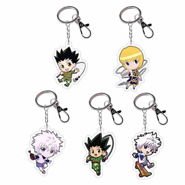 keychains anime x keychain gon killua zoldyck kurapika leorio hisoka figures key chain for women men keyring holder gift, Silver
keychains anime x keychain gon killua zoldyck kurapika leorio hisoka figures key chain for women men keyring holder gift, Silver