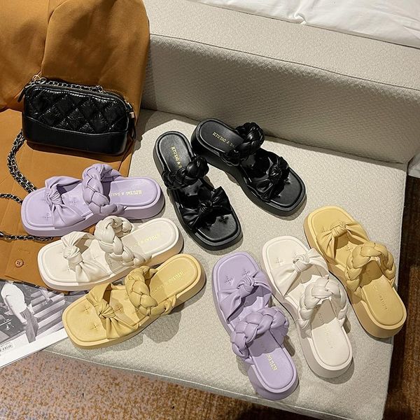 slippers heels women platform sandals summer 2021 female thick bottom shoes wedge with open toe sandalias de tacon shose, Black
slippers heels women platform sandals summer 2021 female thick bottom shoes wedge with open toe sandalias de tacon shose, Black