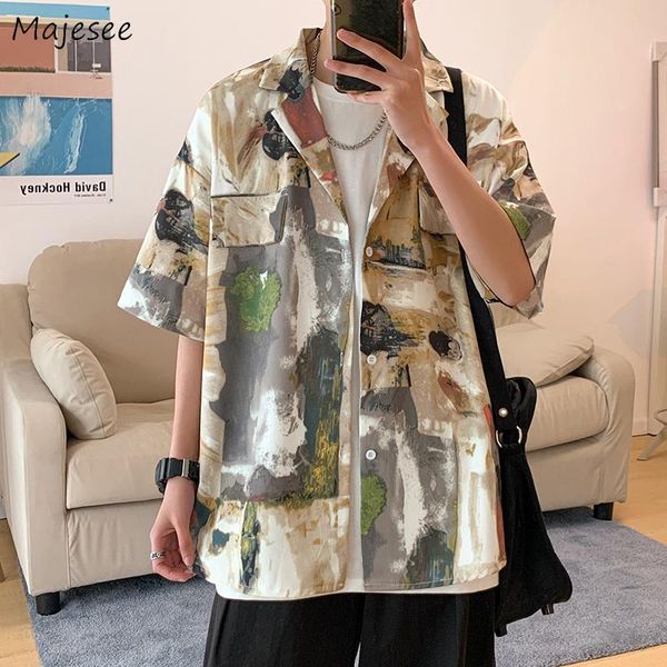 men's casual shirts japanese style vintage print men oversized 3xl loose chic harajuku summer fashion handsome streetwear pocket mens, White;black
men's casual shirts japanese style vintage print men oversized 3xl loose chic harajuku summer fashion handsome streetwear pocket mens, White;black