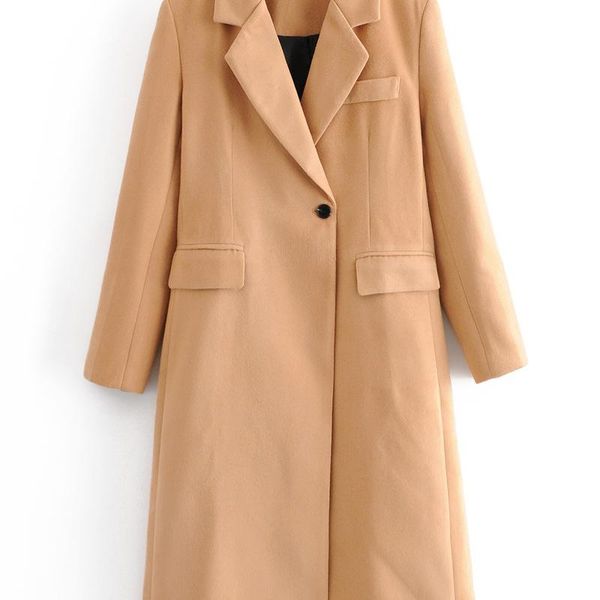 women's jackets autumn europe and the united states clothing of cultivate morality long woollen coat female 89101, Black;brown
women's jackets autumn europe and the united states clothing of cultivate morality long woollen coat female 89101, Black;brown