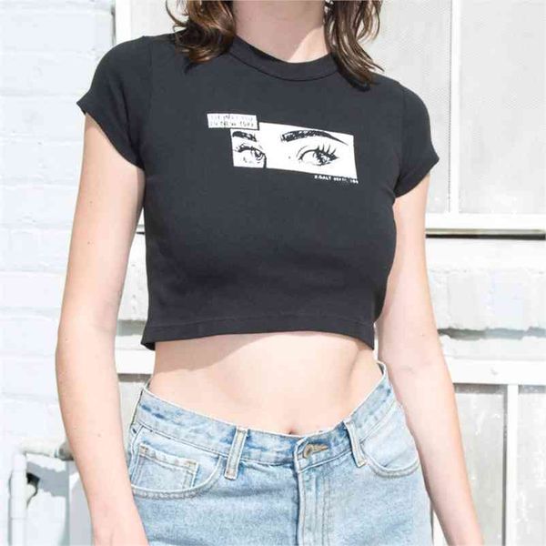 summer casual letter print crop tee female o neck short sleeve cotton shirt loose streetwear blusa women t shirts 210401, White
summer casual letter print crop tee female o neck short sleeve cotton shirt loose streetwear blusa women t shirts 210401, White