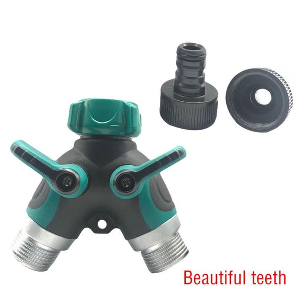garden y connectors 2 way tap water connector irrigation splitter green watering tool equipments
garden y connectors 2 way tap water connector irrigation splitter green watering tool equipments