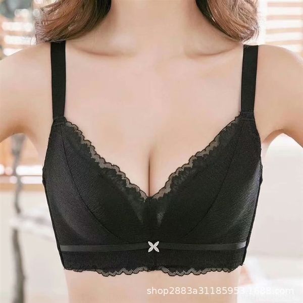 dusw femae lace bra ace big chest show sma women's underwear no stee ring sma chest thin cup gather no trace bra underwear suit itte l, Red;black
dusw femae lace bra ace big chest show sma women's underwear no stee ring sma chest thin cup gather no trace bra underwear suit itte l, Red;black