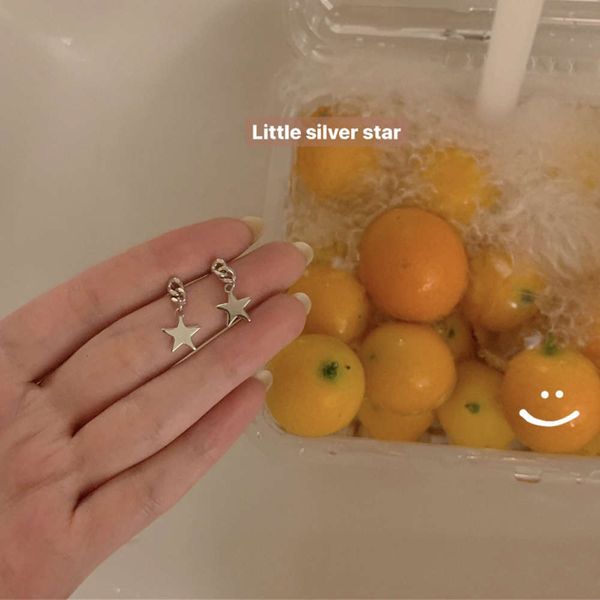 sweet cool chain star simple women's small versatile 2021 new fashion ear clip earrings e252, Black
sweet cool chain star simple women's small versatile 2021 new fashion ear clip earrings e252, Black