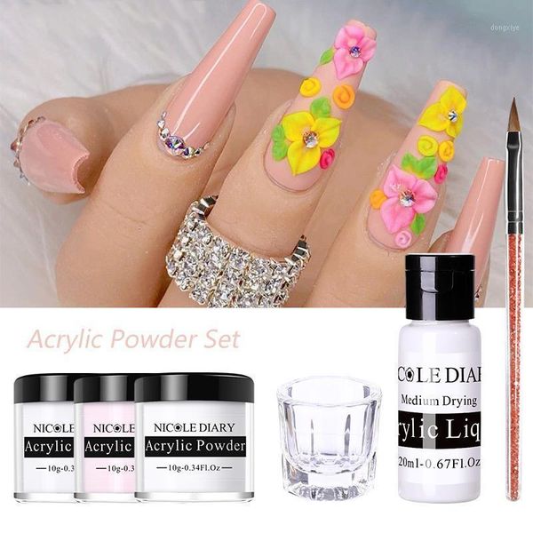 acrylic powder set nail kit 3 colors carving flower art uv gel polish for extension manicuring tools glitter1, Silver;gold
acrylic powder set nail kit 3 colors carving flower art uv gel polish for extension manicuring tools glitter1, Silver;gold