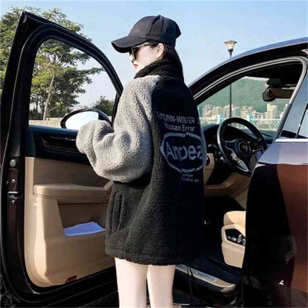 2021 special price lovely lamb wool sweater women's plush thickened clothes design sense of minority cardigan coat autumn and winter ti, Blue;black
2021 special price lovely lamb wool sweater women's plush thickened clothes design sense of minority cardigan coat autumn and winter ti, Blue;black