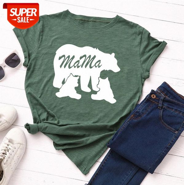 spot european and american women's loose polar bear mama round neck short-sleeved cotton t-shirt women #km7c, White
spot european and american women's loose polar bear mama round neck short-sleeved cotton t-shirt women #km7c, White