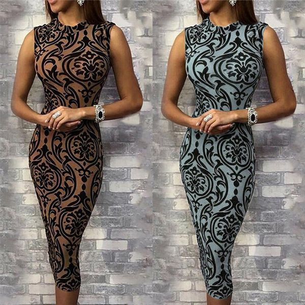 vintage floral print summer women dresses sleeveless bandage bodycon vestidos lady slim shein party dress, Black;gray
vintage floral print summer women dresses sleeveless bandage bodycon vestidos lady slim shein party dress, Black;gray