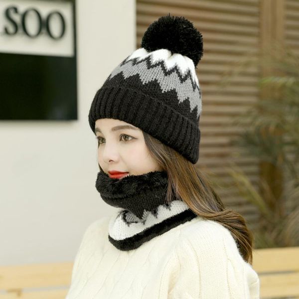 beanie/skull caps autumn winter wool beanie hat with faux fur pompon fashion casual colorful striped soft cap outdoor thick warm beanies in, Blue;gray
beanie/skull caps autumn winter wool beanie hat with faux fur pompon fashion casual colorful striped soft cap outdoor thick warm beanies in, Blue;gray