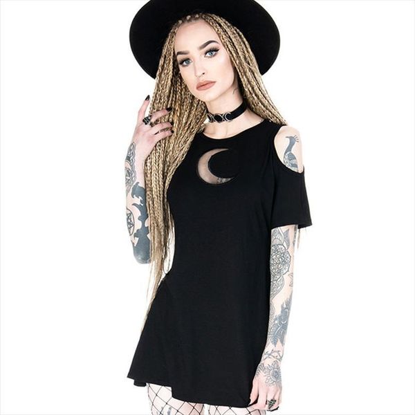 summer off shoulder gothic womens dress punk mini moon cutout retro short black girl, Black;gray
summer off shoulder gothic womens dress punk mini moon cutout retro short black girl, Black;gray