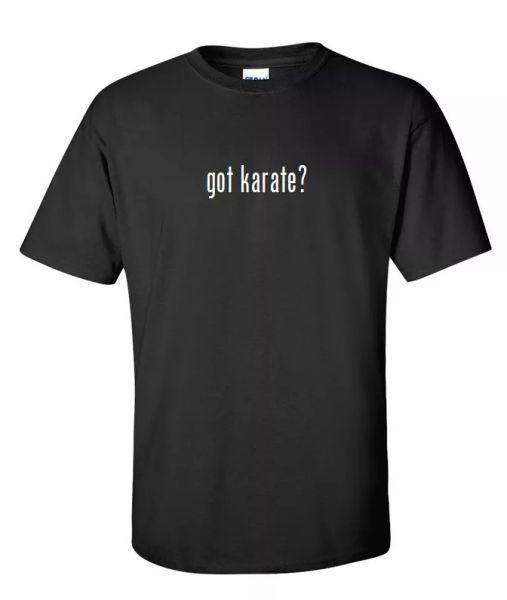 Got Karate Mens Cotton T-Shirt Shirt Solid Black White Martial Arts S - 5XL, White;black
Got Karate Mens Cotton T-Shirt Shirt Solid Black White Martial Arts S - 5XL, White;black