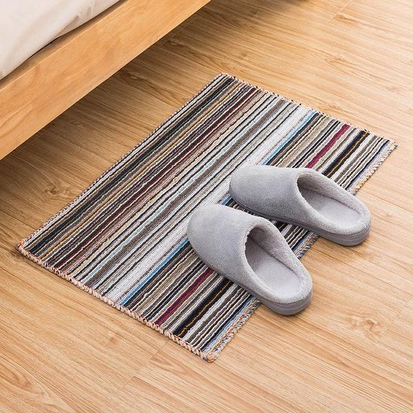 cushion/decorative pillow low price promotion color stripe entrance mat doormat antiskid bedroom kitchen four random delivery
cushion/decorative pillow low price promotion color stripe entrance mat doormat antiskid bedroom kitchen four random delivery