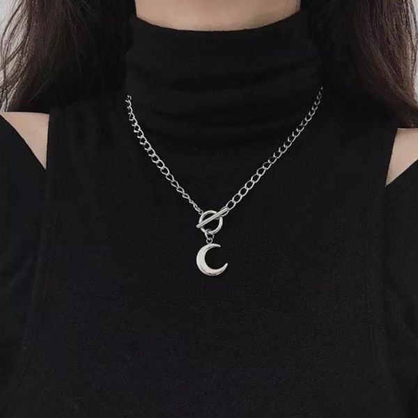 pendant necklaces toggle clasp nelaces for women collar punk sliver color chunky chain moon nelace christmas gifts fashion jewelry, Silver
pendant necklaces toggle clasp nelaces for women collar punk sliver color chunky chain moon nelace christmas gifts fashion jewelry, Silver