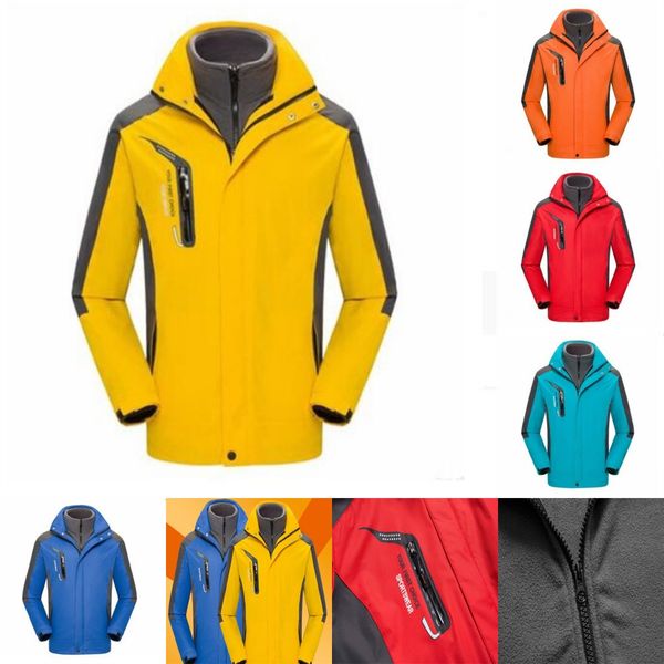 outdoor jackets three in one removable windproof autumn and winter overalls with fleece coat, Blue;black
outdoor jackets three in one removable windproof autumn and winter overalls with fleece coat, Blue;black