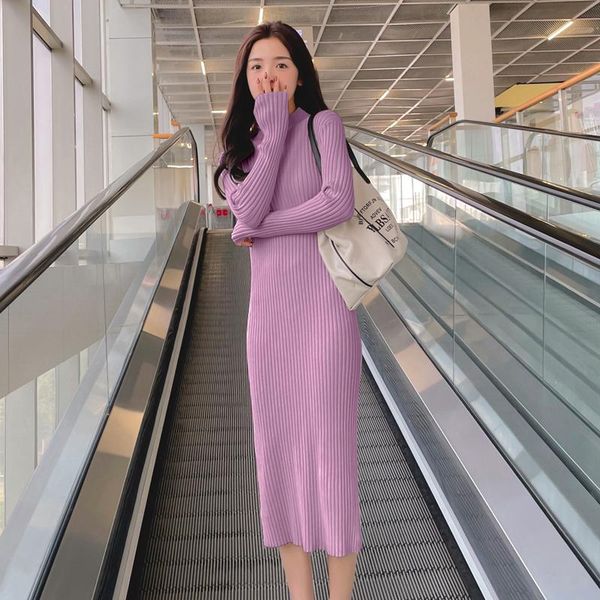 autumn winter women's over-the-knee sweaters thin simple knitted dresses match bodycon casual, Black;gray
autumn winter women's over-the-knee sweaters thin simple knitted dresses match bodycon casual, Black;gray