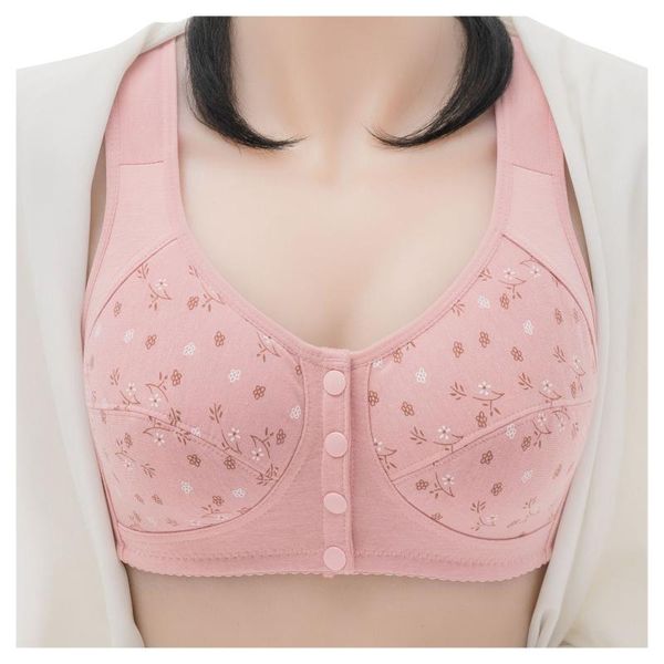 bras 1pc women mother wireless cotton lingerie front closure t-back bra soft leisure underwear large cup brasieres para mujer, Red;black
bras 1pc women mother wireless cotton lingerie front closure t-back bra soft leisure underwear large cup brasieres para mujer, Red;black