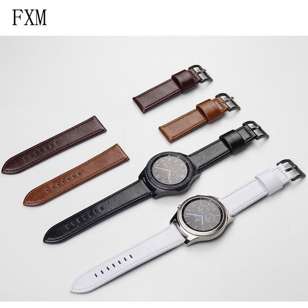 watch bands strap for samsung galaxy band 46mm 22mm genuine leather huawei gear s3 frontier gt s4 fashion accessories, Black;brown
watch bands strap for samsung galaxy band 46mm 22mm genuine leather huawei gear s3 frontier gt s4 fashion accessories, Black;brown