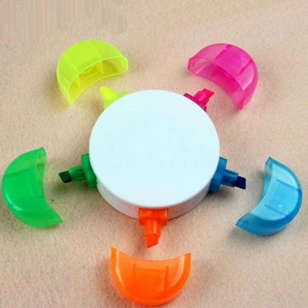 highlighters 5pcs/lot creative flower shape color highlighter pen promotion gift fashion office school writing mark pens papelaria, Black;red
highlighters 5pcs/lot creative flower shape color highlighter pen promotion gift fashion office school writing mark pens papelaria, Black;red