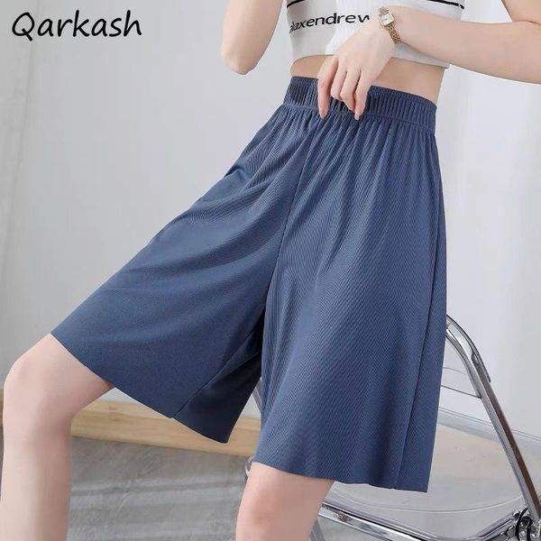 women's shorts women loose thin knitting breathable summer basic teens trousers leisure candy colors screw thread elastic waist mujer, White;black
women's shorts women loose thin knitting breathable summer basic teens trousers leisure candy colors screw thread elastic waist mujer, White;black