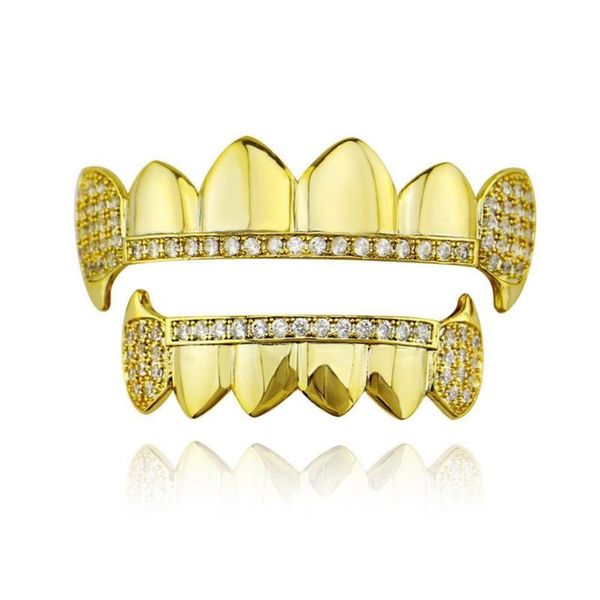 rap singer inlaid micro zirconium gold hip hop with diamond jewelry teeth set, Silver
rap singer inlaid micro zirconium gold hip hop with diamond jewelry teeth set, Silver