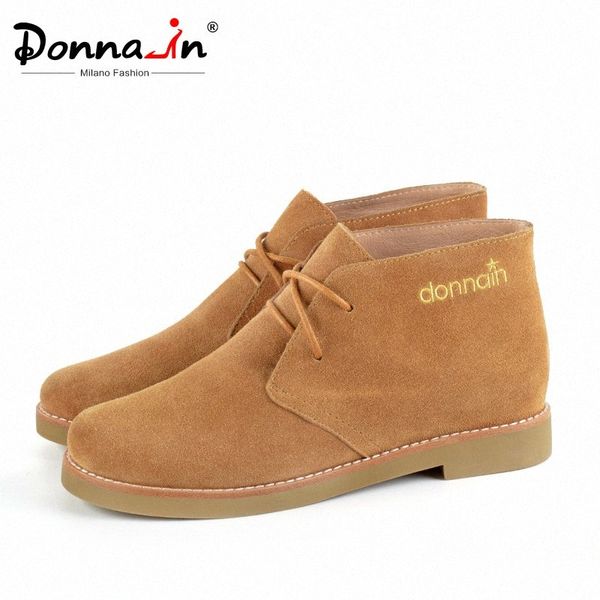 Donna In Genuine Suede Boots Women Winter Warm Short Plush Leather Flat Shoes Female Casual Comfortable Low Heel Lace Up Booties M62i#, Camel
Donna In Genuine Suede Boots Women Winter Warm Short Plush Leather Flat Shoes Female Casual Comfortable Low Heel Lace Up Booties M62i#, Camel