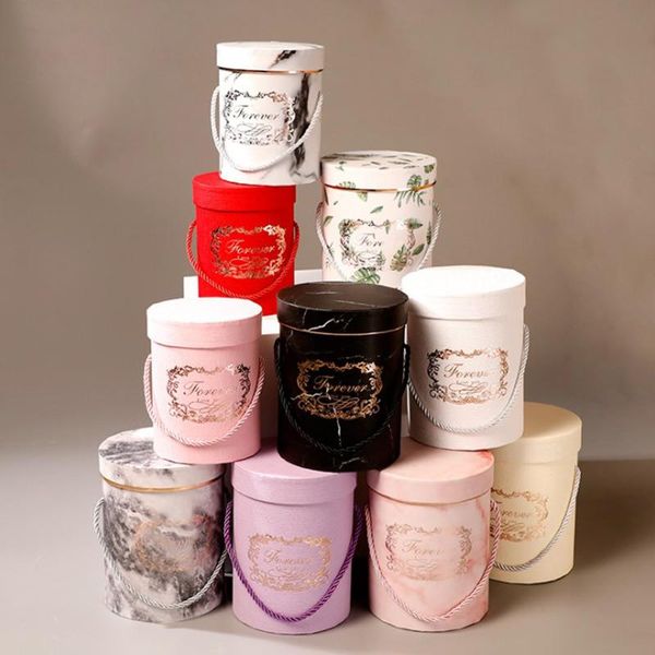 1pc round flower paper boxes lid hug florist bucket gift valentine's day packaging box s l 2 size wrap
1pc round flower paper boxes lid hug florist bucket gift valentine's day packaging box s l 2 size wrap