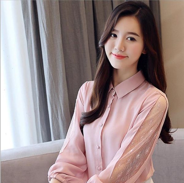 autumn womens blouses polo shirt small loose chiffon heart machine women jy2052 drop good quality, White 
autumn womens blouses polo shirt small loose chiffon heart machine women jy2052 drop good quality, White
