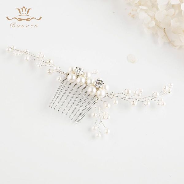 hair clips & barrettes bavoen wedding accessories handmade freshwater pearls brides combs sticks evening headwear, Golden;silver
hair clips & barrettes bavoen wedding accessories handmade freshwater pearls brides combs sticks evening headwear, Golden;silver