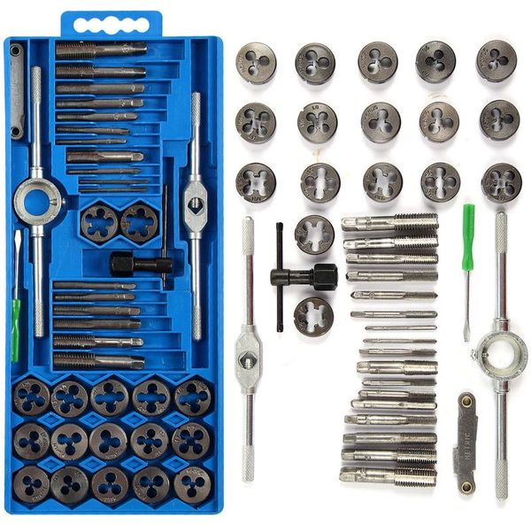 hand tools 40pcs metric tap & die set alloy steel m3 m4 m5 m6 m8 m10 m12 screw thread plugs taps with wrench
hand tools 40pcs metric tap & die set alloy steel m3 m4 m5 m6 m8 m10 m12 screw thread plugs taps with wrench