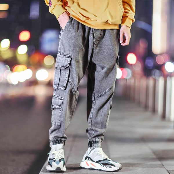 zhuzunzhe 2021 men's jogging pants big pocket overalls spring street work sweatpants feet trousers, Black
zhuzunzhe 2021 men's jogging pants big pocket overalls spring street work sweatpants feet trousers, Black