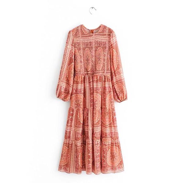 casual dresses 2021 woman dress european american style vintage elegant printed femme robe lantern sleeve high waist o-neck loose holiday, Black;gray
casual dresses 2021 woman dress european american style vintage elegant printed femme robe lantern sleeve high waist o-neck loose holiday, Black;gray
